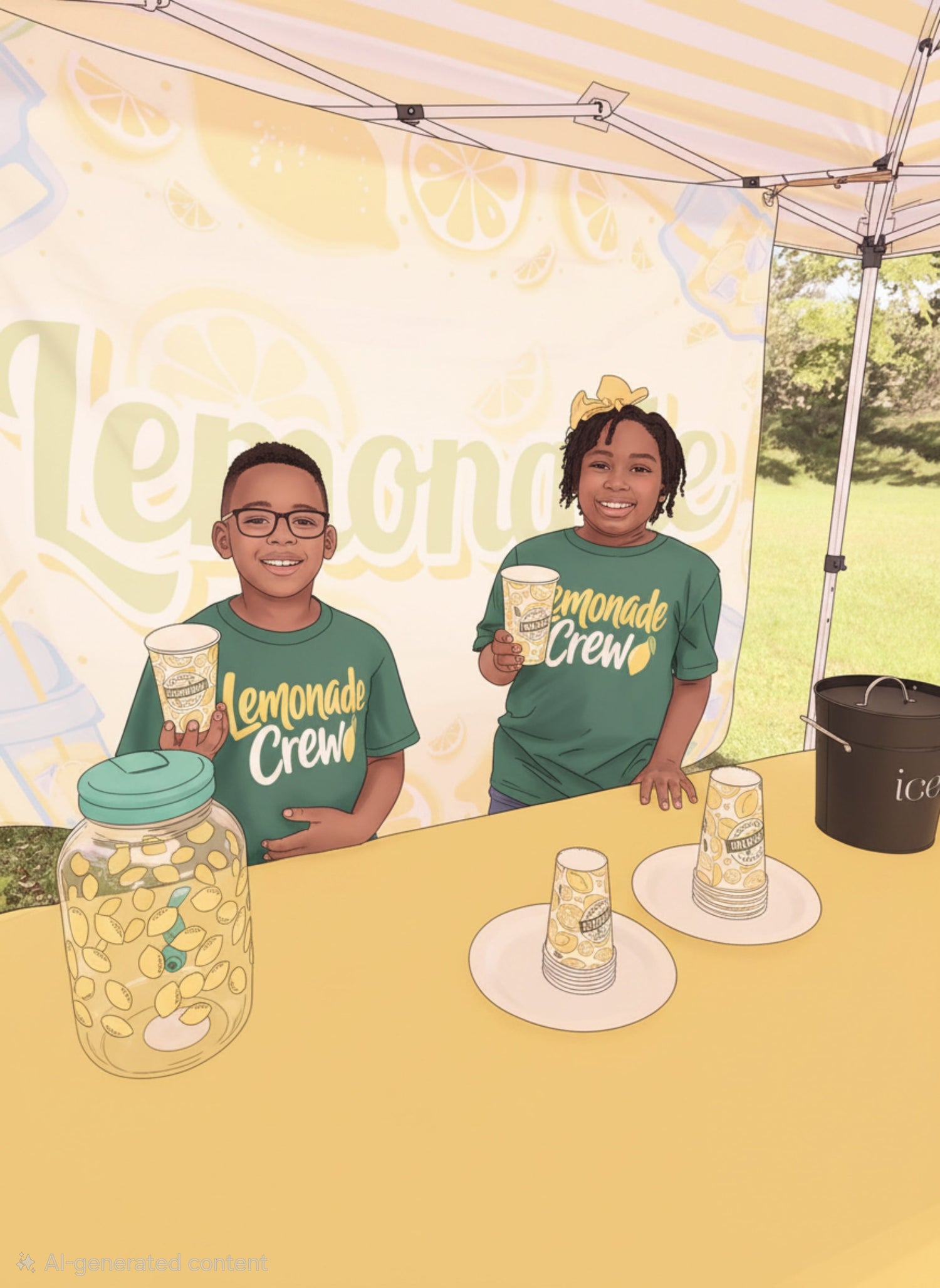 Bella & Beaux's Lemonade Stand