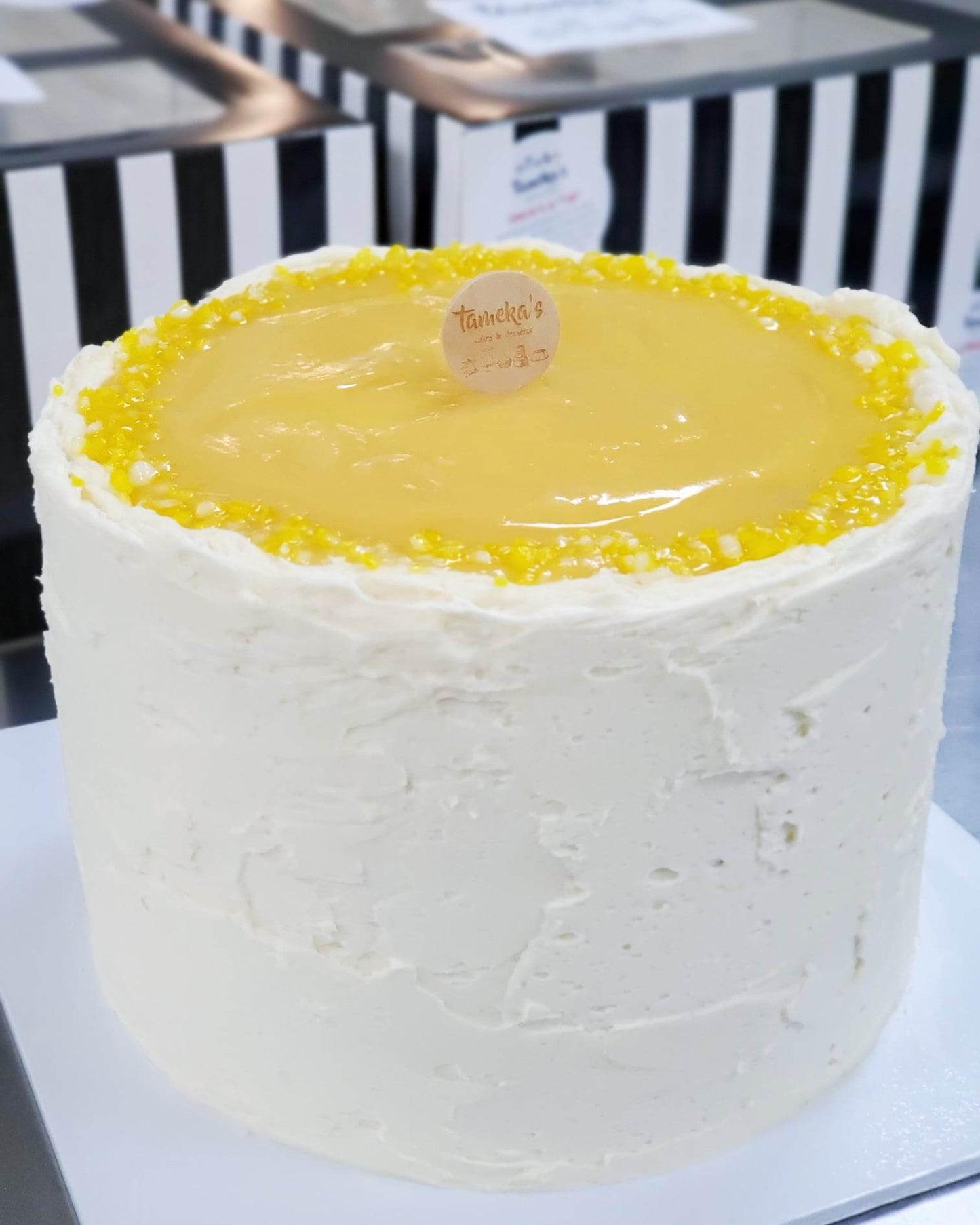 Lemon Cream Cake