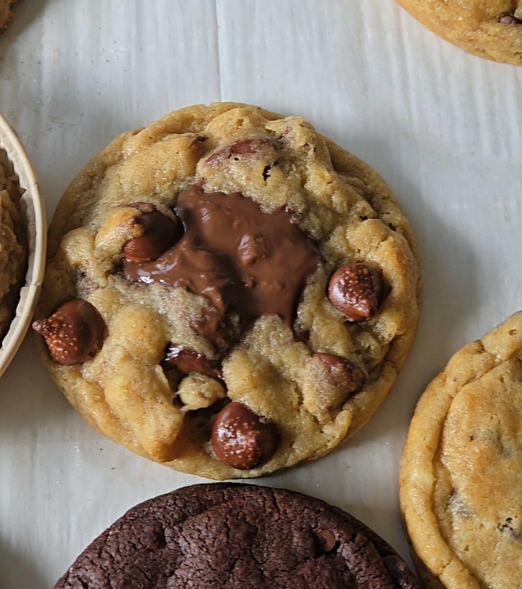 Nutella Chocolate Chip Cookies